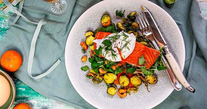 James Strawbridge’s Winter Citrus Roasted Sprouts