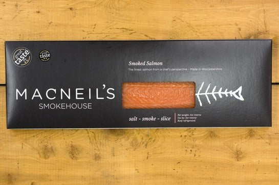 Beech Wood Smoked Whole Salmon Side Sliced (1kg)