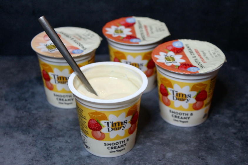 Smooth and Creamy Lactose Free Yogurt Selection (4 x 125g)