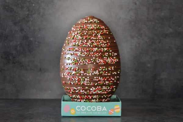 Milk Chocolate Easter Egg with Sprinkles (250g)