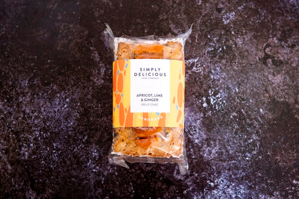 Apricot, Lime and Ginger Fruit Cake 500g - Simply Delicious Cakes - 44 Foods - 02
