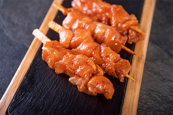 Free Range BBQ Chicken Kebabs (4x 62g)