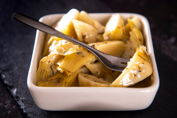 Cypressa Marinated Artichoke Hearts 160g Drained Weight - Suma - 44 Foods - 01