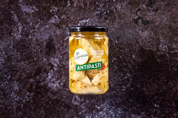 Cypressa Marinated Artichoke Hearts 160g Drained Weight - Suma - 44 Foods - 02