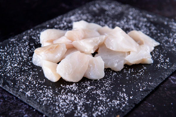 Diced White Fish 200g - Stevensons - 44 Foods - 01