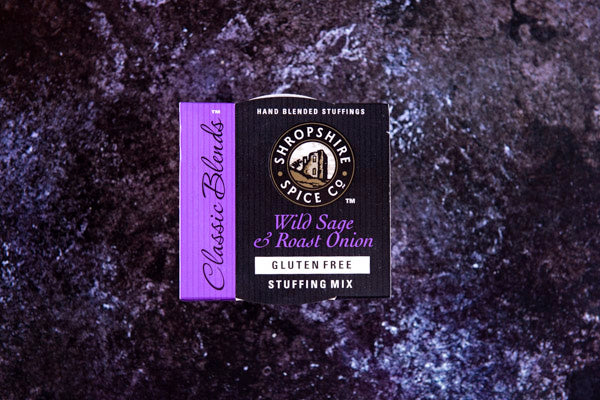 Gluten Free Wild Sage and Roast Onion Stuffing Mix 120g - Shropshire Spice Co - 44 Foods - 01