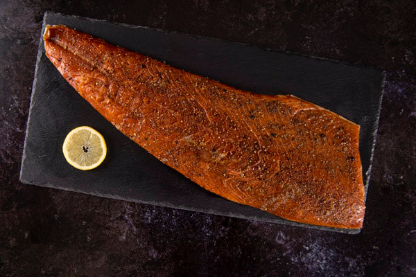 Hot Kiln Roasted Smoked Salmon Whole Side 1.2kg - Macneil's - 44 Foods - 03