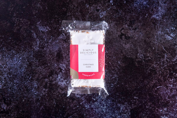 Iced Christmas Loaf Cake 550g - Simply Delicious Cakes - 44 Foods - 02