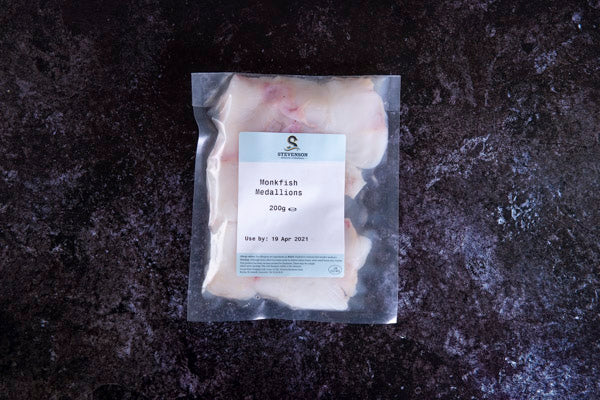 Monkfish Medallions 200g - Stevensons - 44 Foods - 02