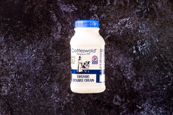 Organic Double Cream 300ml - Cotteswold Dairy - 44 Foods - 01