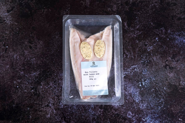 Seabass with Lemon and Dill Melt 210g - Stevensons - 44 Foods - 02