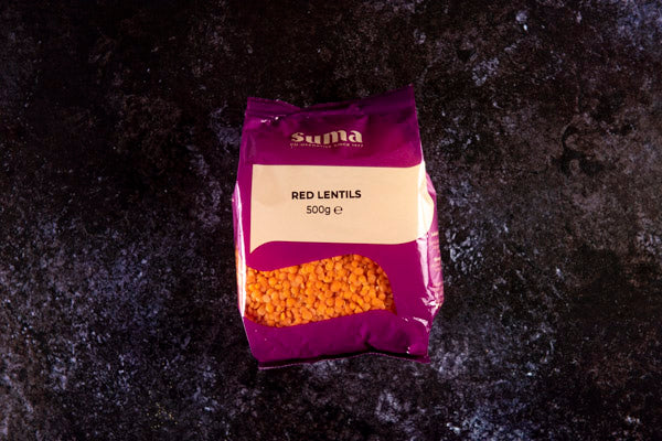 Suma Dried Red Split Lentils 500g - Suma - 44 Foods - 02