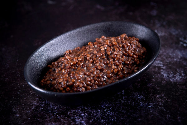 Suma Tinned Black Beluga Lentils 240g Drained - Suma - 44 Foods - 03