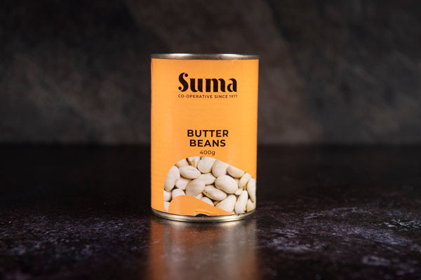 Suma Tinned Butter Beans 225g Drained - Suma - 44 Foods - 02