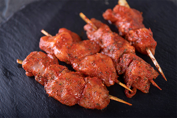 Free Range Mediterranean Chicken Kebabs (4x 62g)