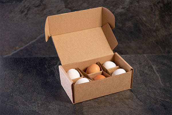 Cacklebean Mixed Chicken Eggs (6) - 02