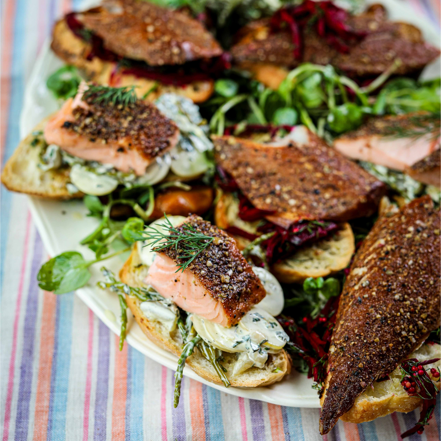 James Strawbridge's Smoked Fish Platter