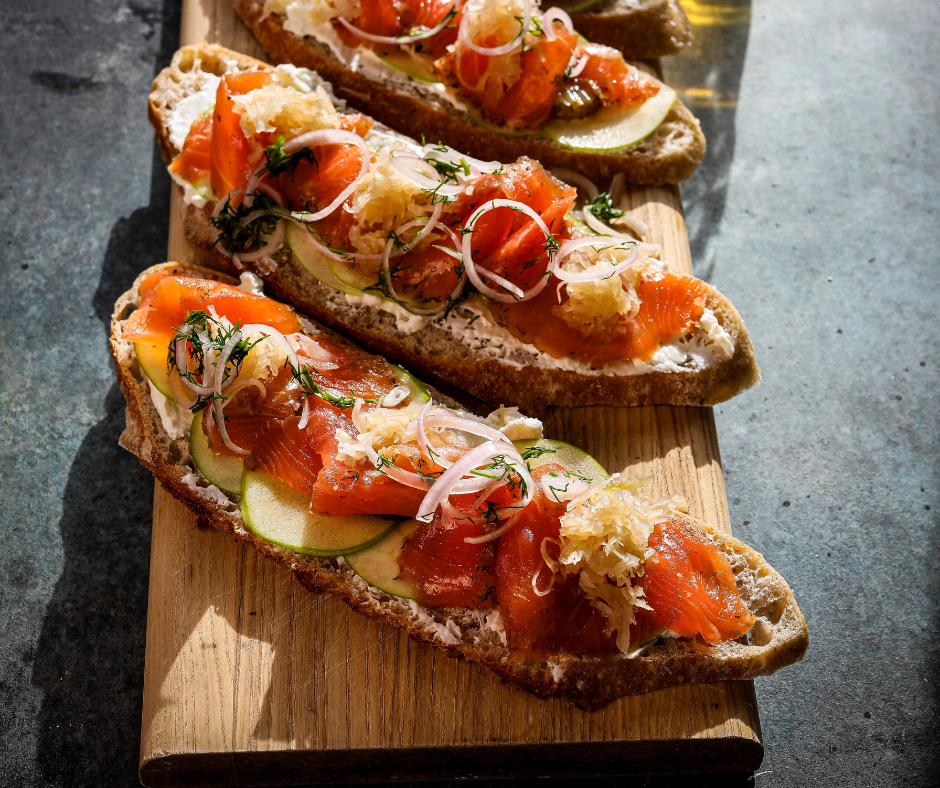 James Strawbridge's Salmon Sourdough Sandwich