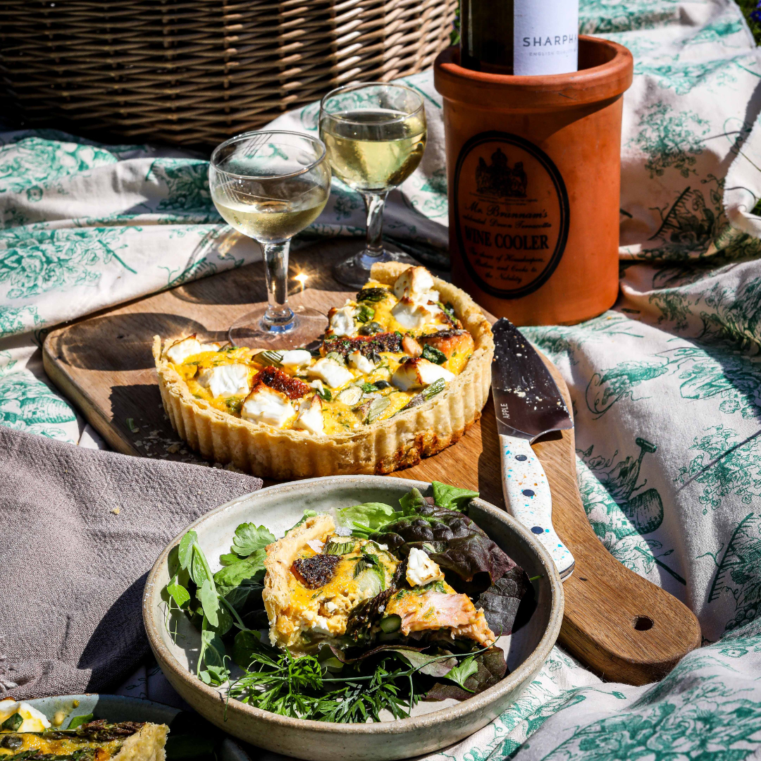 James Strawbridge's Salmon and Feta Quiche