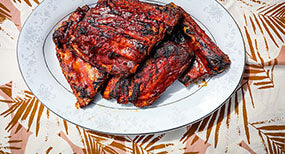 James Strawbridge’s BBQ Pork Ribs & Slaw