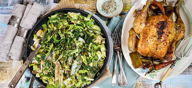 James Strawbridge’s Braised Super Greens