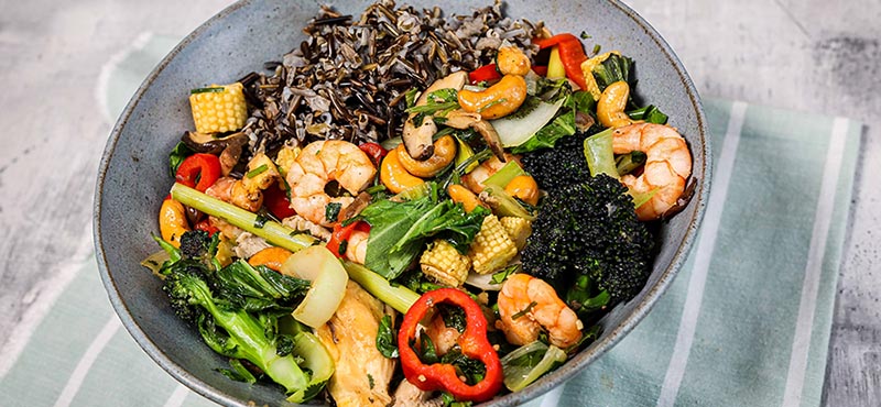 James Strawbridge’s Pak Choi and King Prawn Stir Fry