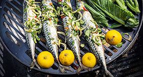 James Strawbridge’s Wood Fired Cornish Mackerel 