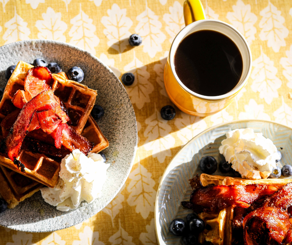 James Strawbridge's Waffles and Bacon