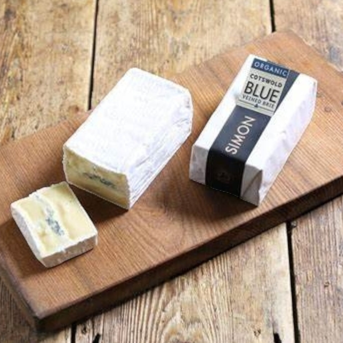 Simon Weaver - Organic Cotswold Blue Brie (140g)