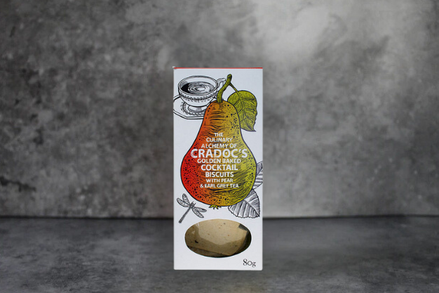 Cradocs - Pear & Earl Grey Crackers (80g)