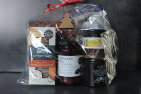 Gift Wrapped Cheese and Charcuterie Bundle