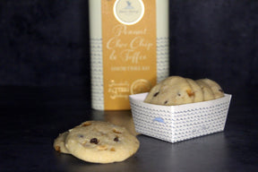 Organic Peanut, Chocolate Chip and Toffee Shortbread (215g)