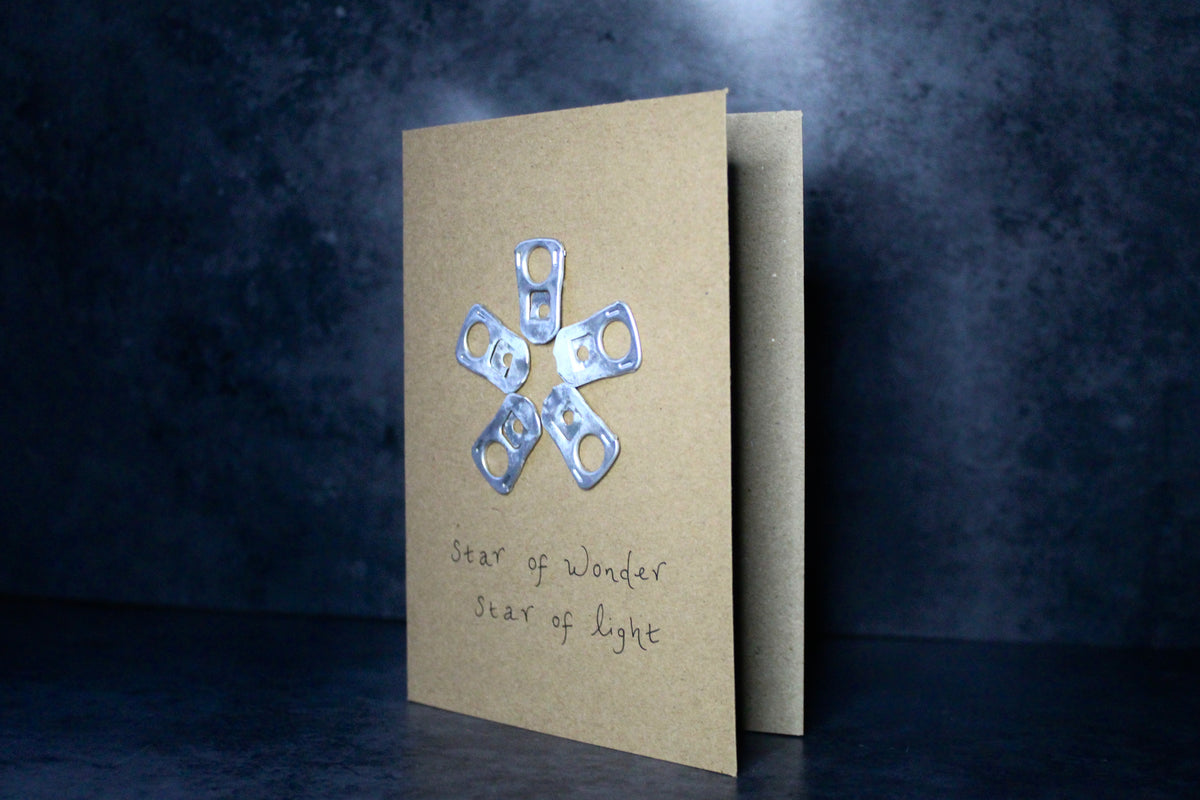 Christmas Blank Greetings Card  - Star of Light