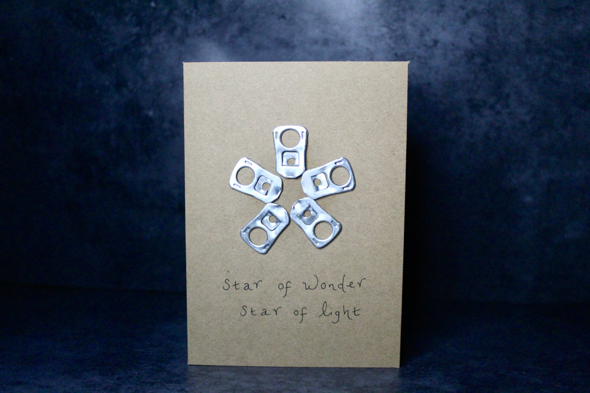 Christmas Blank Greetings Card  - Star of Light