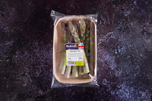 British Asparagus Tips 125g - Mudwalls Farm - 44 Foods - 02