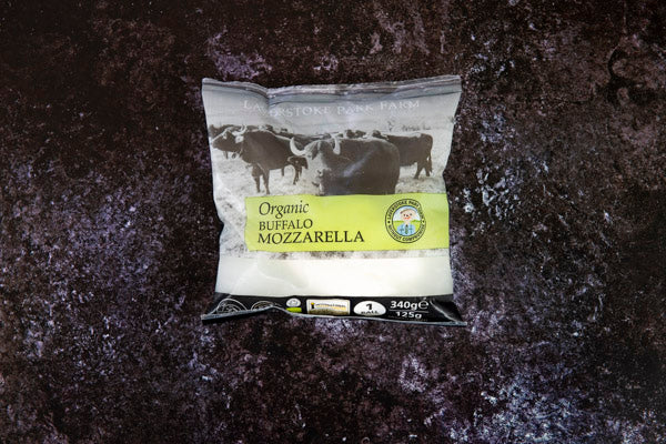 Organic Buffalo Mozzarella 125g Drained Weight - Laverstoke Park Farm - 44 Foods - 02