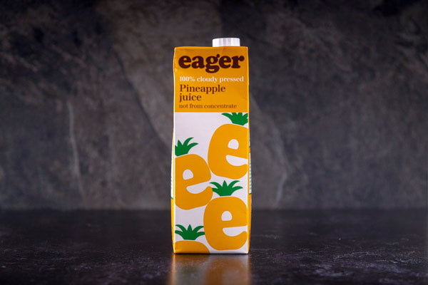 Pineapple Juice 1L - Eager Drinks - 44 Foods - 01