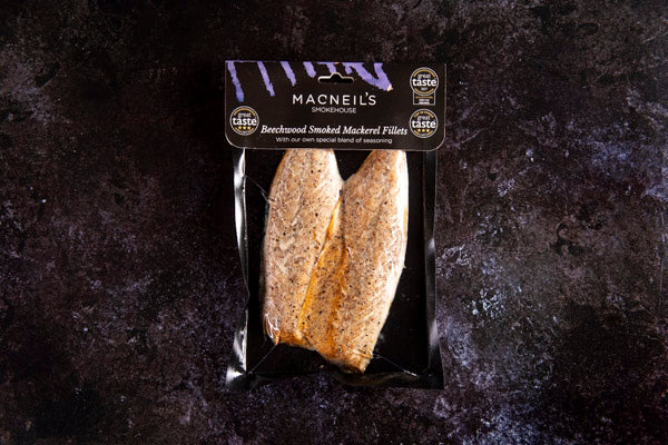 Smoked Peppered Mackerel Fillets 180g - Macneil's - 44 Foods - 02
