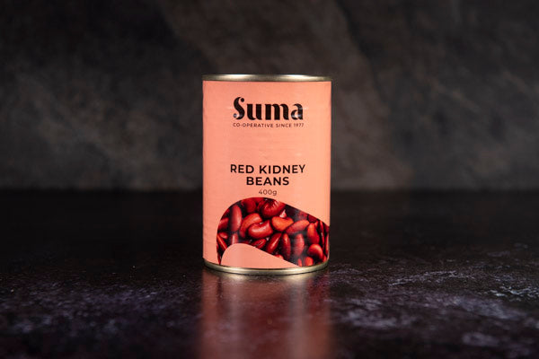 Suma Tinned Red Kidney Beans 225g Drained - Suma - 44 Foods - 02