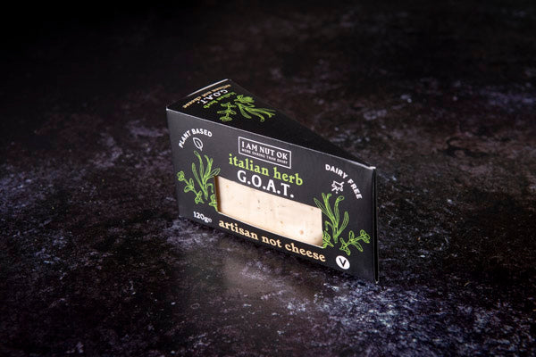 Vegan Italian Herb G.O.A.T 120g - The Cheese Merchant - 44 Foods - 02