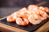 Large Peeled and Cooked Madagascan Black Tiger Prawns (180g) - 01